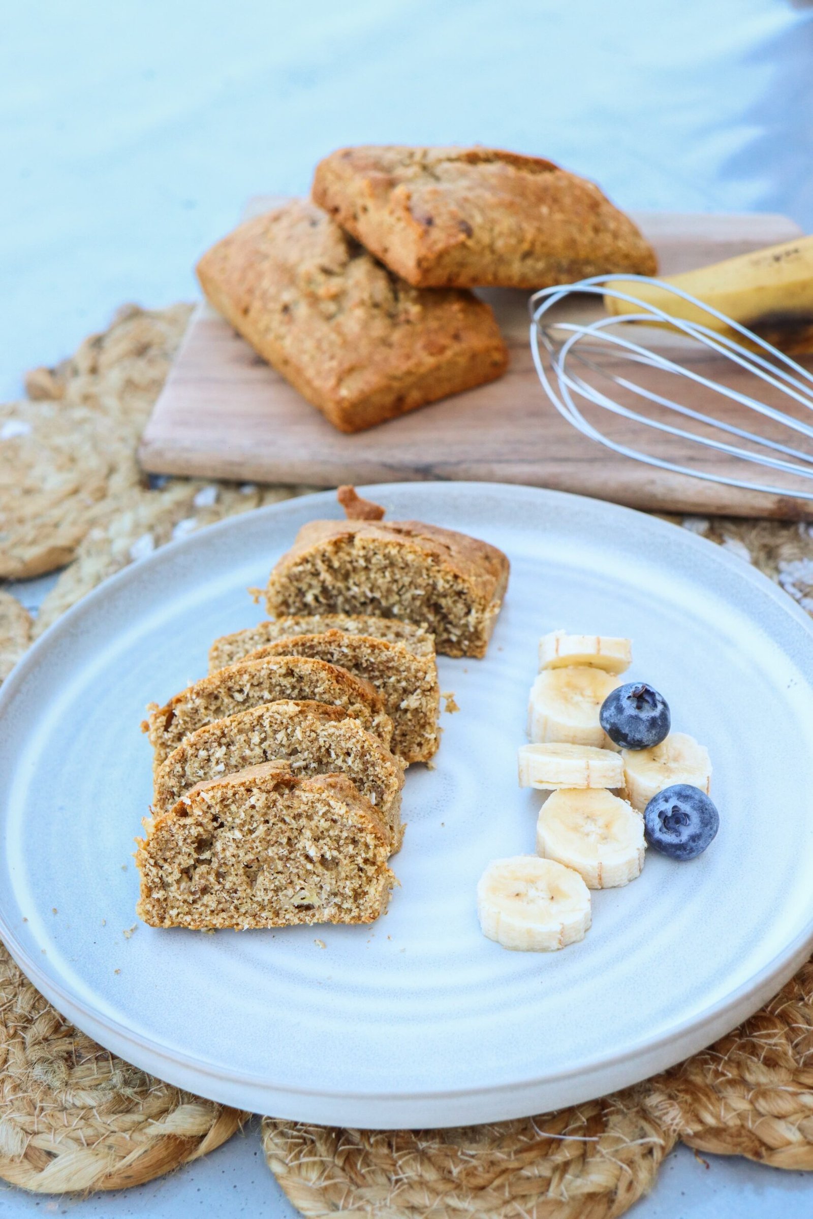 Budín de banana (sin lácteos)