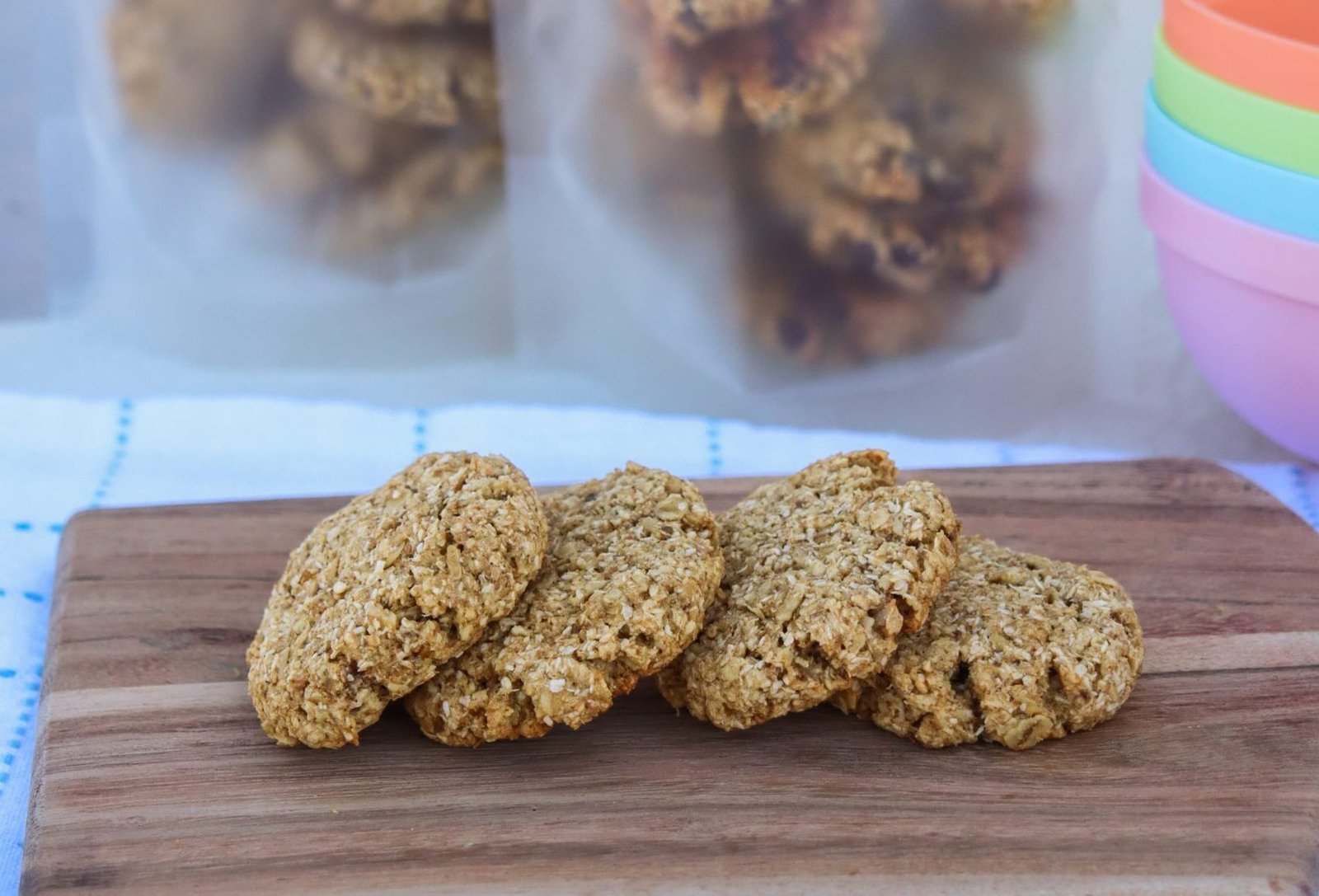 Cookie de avena y coco