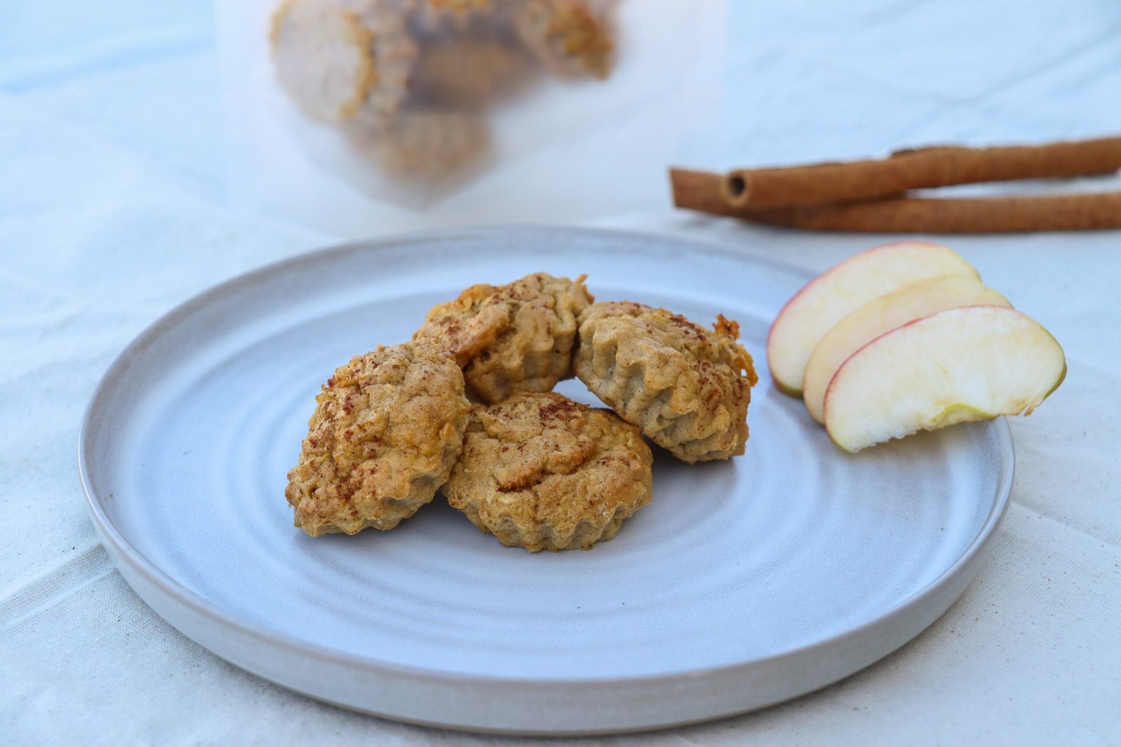 Muffin de manzana y canela