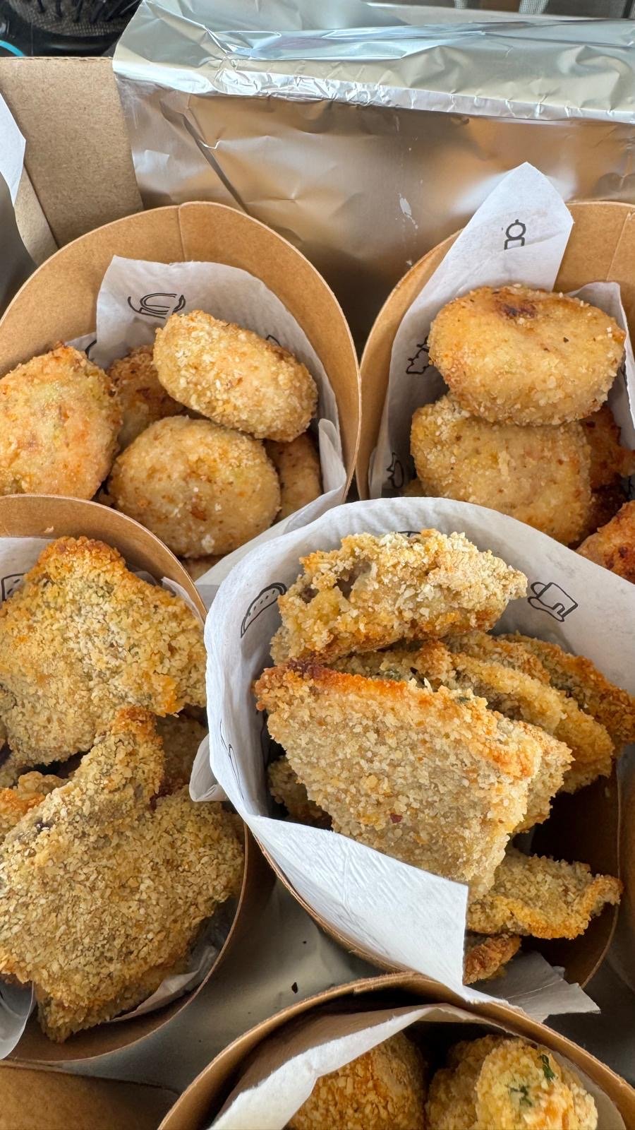 Bocaditos calientes 🍗🍔