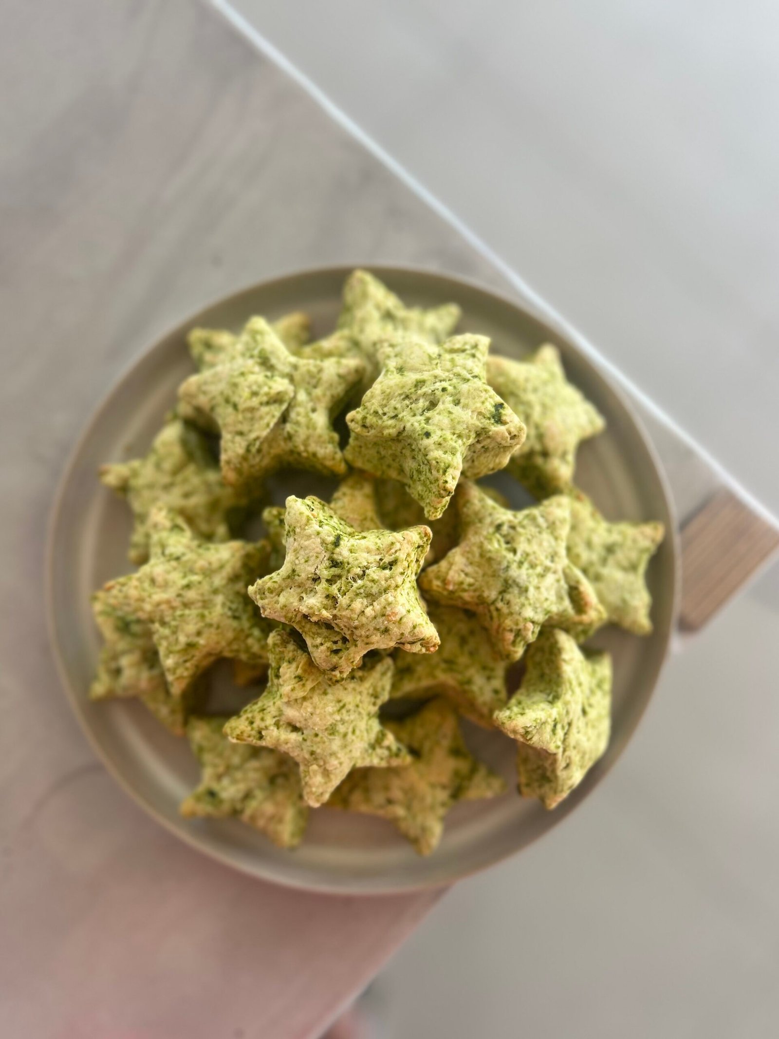 Estrella de queso y espinaca (Scon)